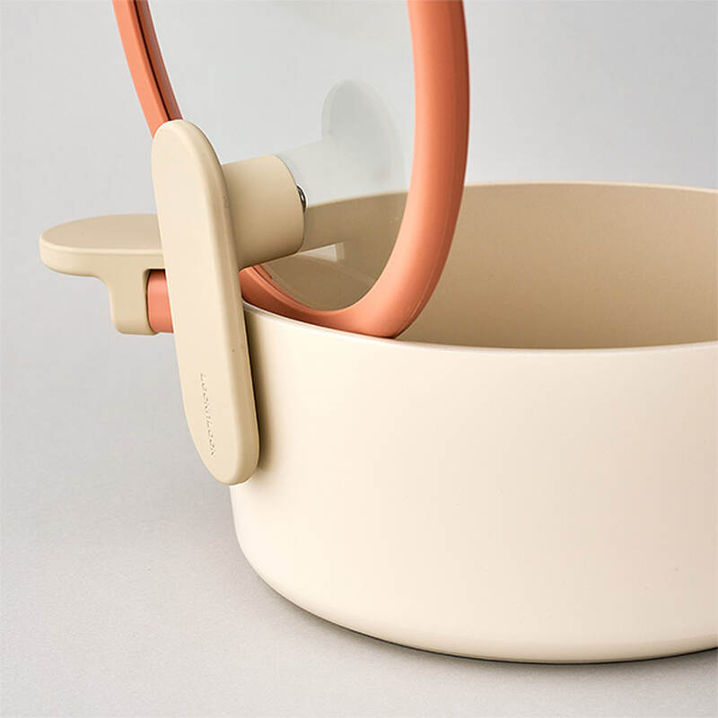 Nồi chống dính Suit Bric LocknLock màu ivory - 4 size (18cm, 20cm, 22cm, 24cm) image number null